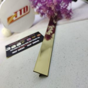 Nẹp inox T20 vàng gương